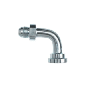 Conexão Macho 90° com Flange Quadrado